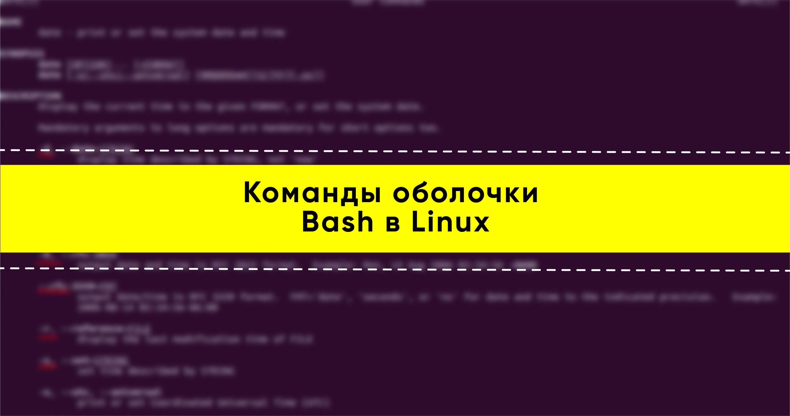 Команды оболочки Bash в Linux — Donish Blog